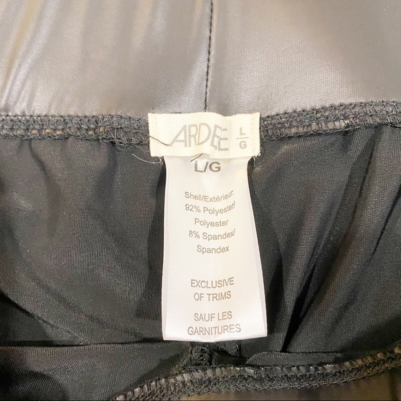 NWT Ardene Leather-like Pleather Leggings - Picture 5 of 7